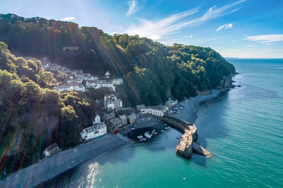 Clovelly village