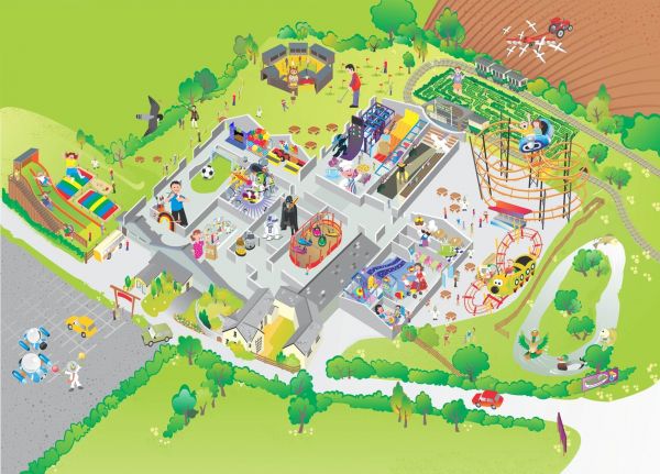 Milky Way Park Map