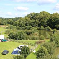 Riverside campsite North Devon